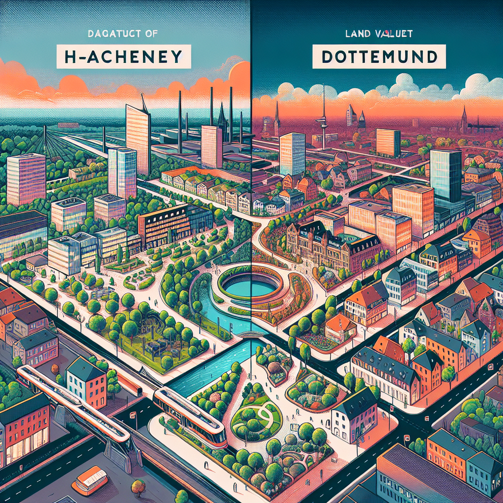 Faktoren Bodenrichtwert Dortmund Hacheney vs. andere Stadtteile